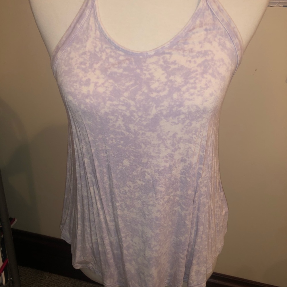 American Eagle Purple Tye Dye Tank